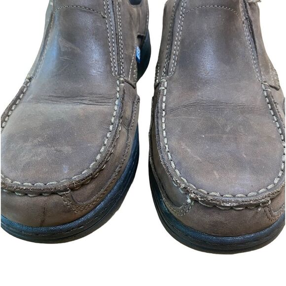 Timberland Pro Men’s Sz 9-Brown Branston ESD Alloy Safety Toe Shoes 91694 - Picture 5 of 9